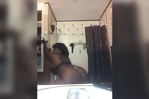 Watching that voluptuous chick's gazoo jiggle is a must