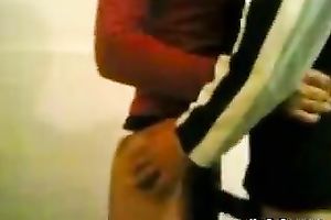 Torn wench with hairy black hair gives stout oral job previous to riding 10-Pounder on top