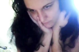 Plumper cam teen with ginormous juggs gives me masturbation solo