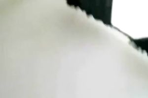 Redhead skank gives a footjob and receives her vagina pounded deep