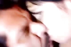 Indian cute dark brown BBC slut gives me head in my bedroom