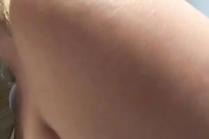 My sultry wifey with giant milk cans knows how to give awesome irrumation