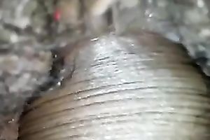Close up POV with me banging my wife's hirsute poontang