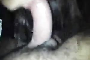 Exotic honey sucks my pecker after terrific from behind sex