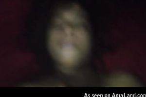 Chubby swarthy wifey presents valuable BJ to her paramour on spy camera