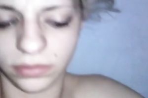 A cum load in the throat of my legal age teenager girlfriend on home POV sex clip