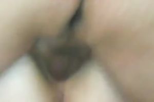 My wifey gets her vagina properly fucked by me in homemade movie scene
