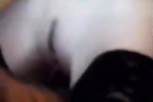 Slender golden-haired playgirl jumps on my weenie in sexy homemade movie