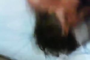 Chubby sexy strumpet sucks my dong and rims my unshaved asshole