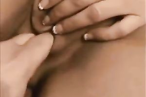 Sexy woman rides my cock after playing with her hairless cunt