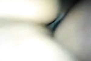 Amateur dark pair making love in the missionary position