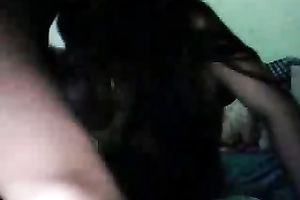 Hot blooded Latin bitch rides my biggest dick in cowgirl style
