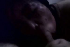 My Filipino milf girlfriend gives me head on POV webcam clip