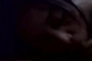 My Filipino milf girlfriend gives me head on POV webcam clip