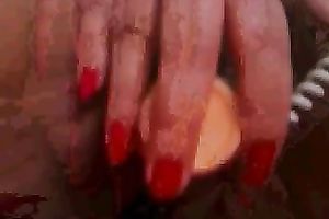 Mature redhead with saggy billibongs masturbates for me on cam