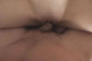 Horny blond wife with pierced abdomen button receives fucked well