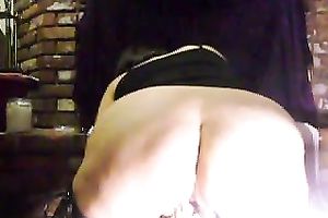 Amazing homemade solo with my fat girl masturbating