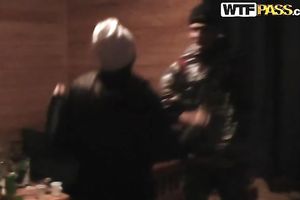Homemade video with a pair of teenies making out in a cottage
