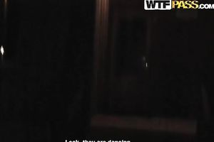 Homemade video with a pair of teenies making out in a cottage