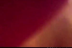 Blonde MILF with large fake bumpers takes my large rod up her tight arsehole