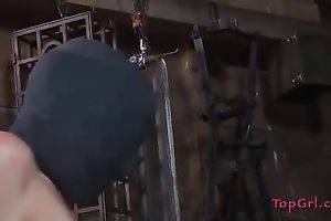 Tattooed golden-haired slut merits a fine arse whipping