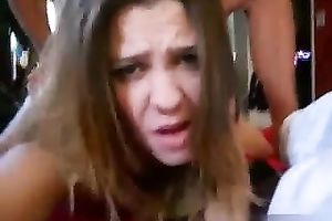 My kinky girlfriend takes cumshots after coarse pussy fuck