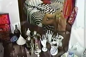 Two buxom and sultry blonde harlots eat every other