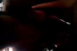 Busty black skinned lalin girl girlfriend plays with me