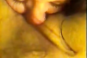 My bulky brunette hair white wife manages to milk my dong dry in POV movie