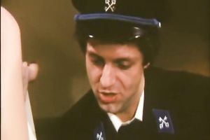 Two skillful buddies please sexual brunette hair doxy in turn