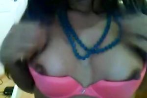 Horny and hot latin chick with priceless body shows her sexy love melons