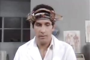 Horny and immodest brunette hair slut rides large dark ramrod