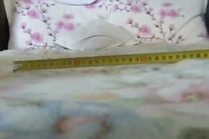 My chubby white women enjoys having a lengthy fake penis in her bumhole