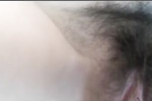 My older slutty wife licks my asshole and lets me play with her curly cum-hole