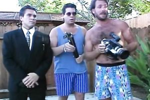 These strumpets are always hungry and they love having fuckfests by the pool