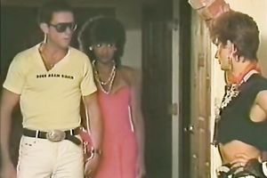 Small breasted ebon playgirl got hardcore throat screwed