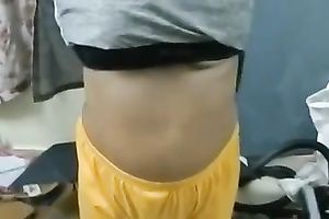 My wicked Indian amateur wife is extremely proud of her large love melons and wazoo