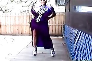 My perverted blonde neighbor boasts of her enormous love muffins