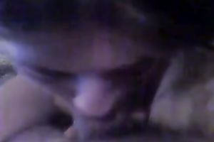 Hot legal age teenager doxy with nice-looking hooters gives me head