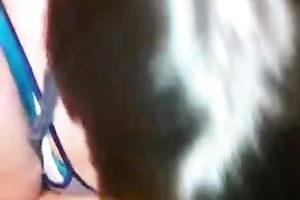 Long white cock of my crush is lastly in my face hole