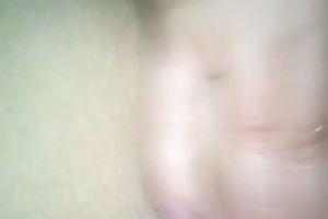My white women fingers her wet pussy and lets me see her