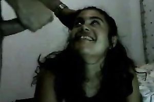 Filthy teen playgirl got damn chunky butt facial ejaculation