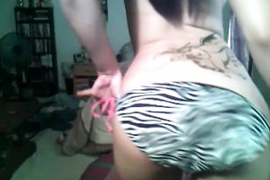 Magnetic and wild camgirl is truly enjoying herself in this movie