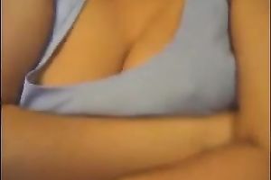 Perfect body of a bronze skin latin babe housewife who shows it all