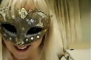 My Russian girlfriend just can't live without masturbating on web camera