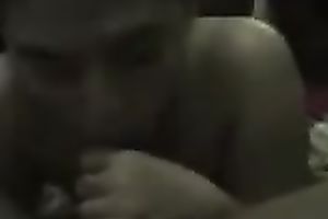 My pleasing Indian milf fuck ally blows my penis on the floor