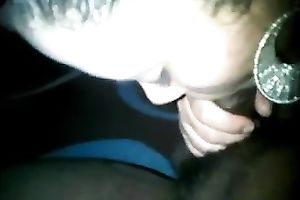 Harlot woman engulfing my weenie and balls in a hotel room untill she acquires some jizz