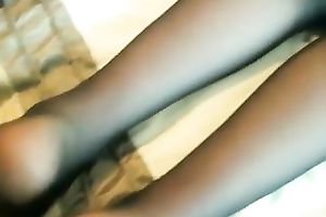 My carnal husband demonstrates her fresh hot pantyhose
