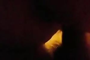 My fine wifey lets me caress her deliciously constricted cum-hole