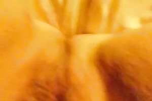 My fine wifey lets me caress her deliciously constricted cum-hole